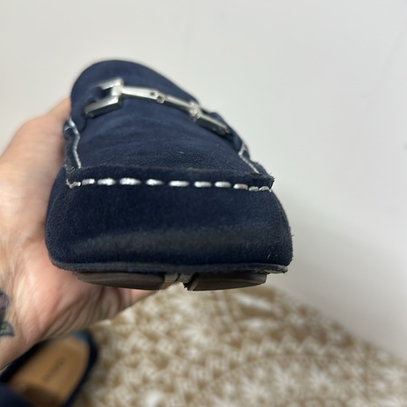 ALFANI MERRY Men's Blue Suede Slip-On Loafer Size11 - Picture 6 of 10